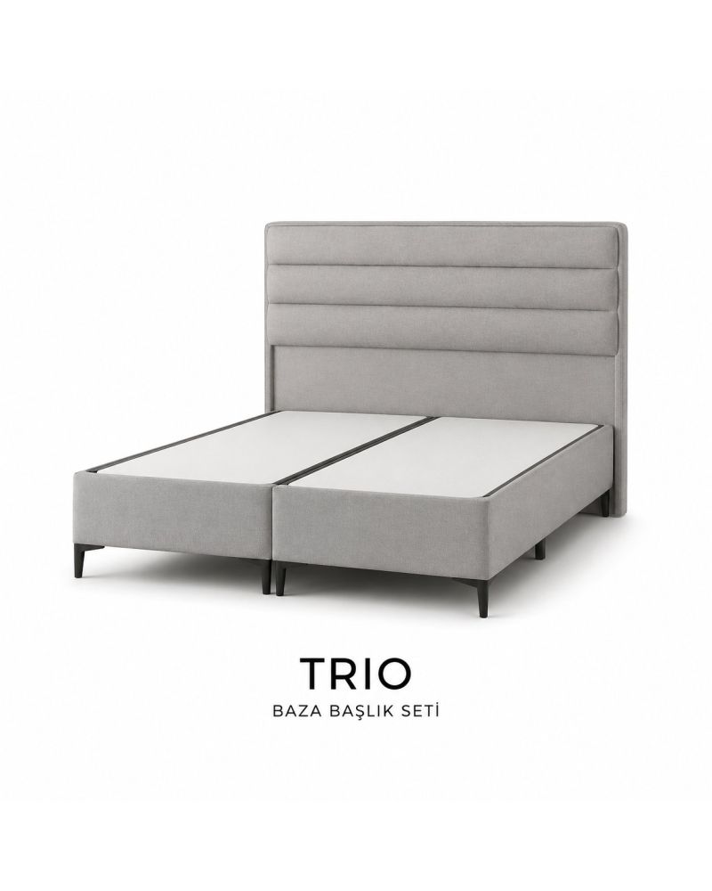 Trio Baza Başlık ve Ortopedik Yatak Seti