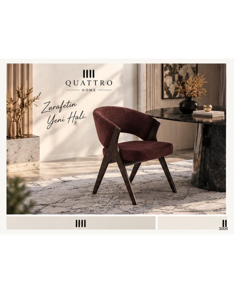 Lavenza 3004 Döşemeli Kollu Sandalye