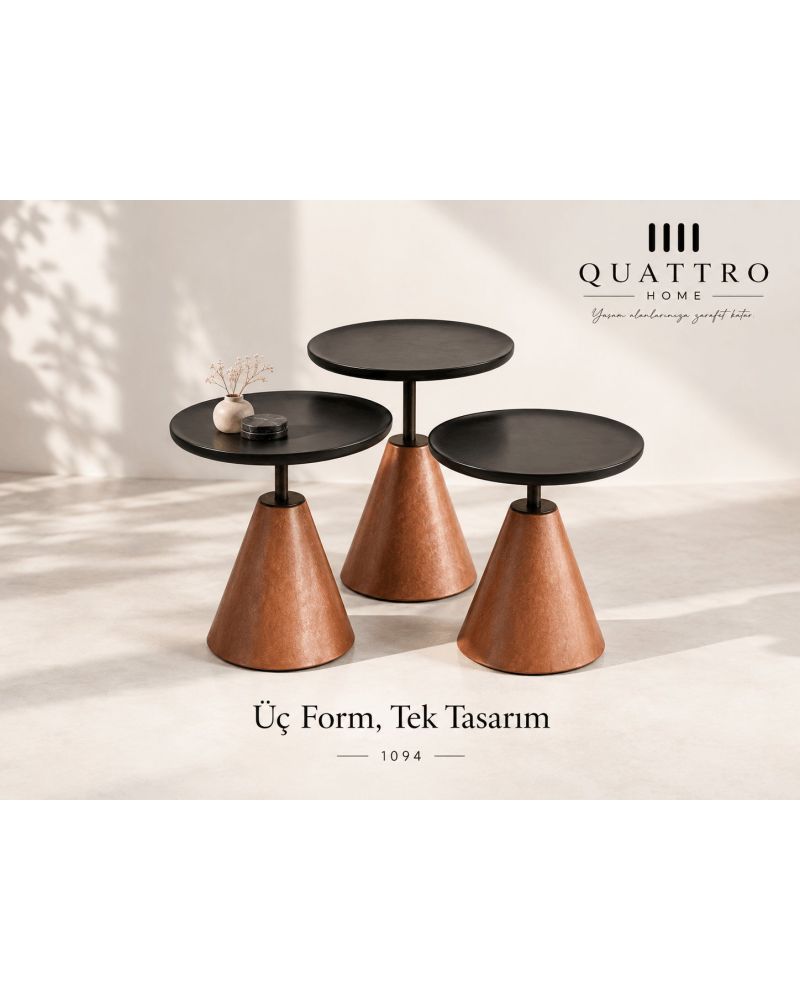 Lavera 1094 Üçlü Zigon Sehpa