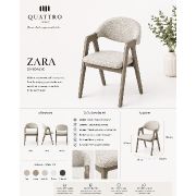 Zara Modern Kollu Yemek Sandalyesi