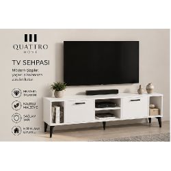 Suntalam TV Sehpası Suntalam Beyaz 160x35 cm