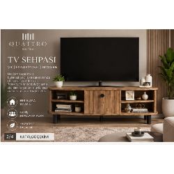 Suntalam TV Sehpası - Çok Renkli 136x44 cm