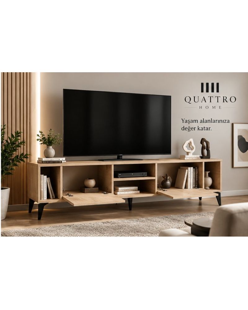 Çok Renkli TV Sehpası 160x35 cm