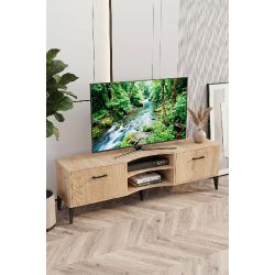 Bej Renk Suntalam TV Sehpası 160x35 cm