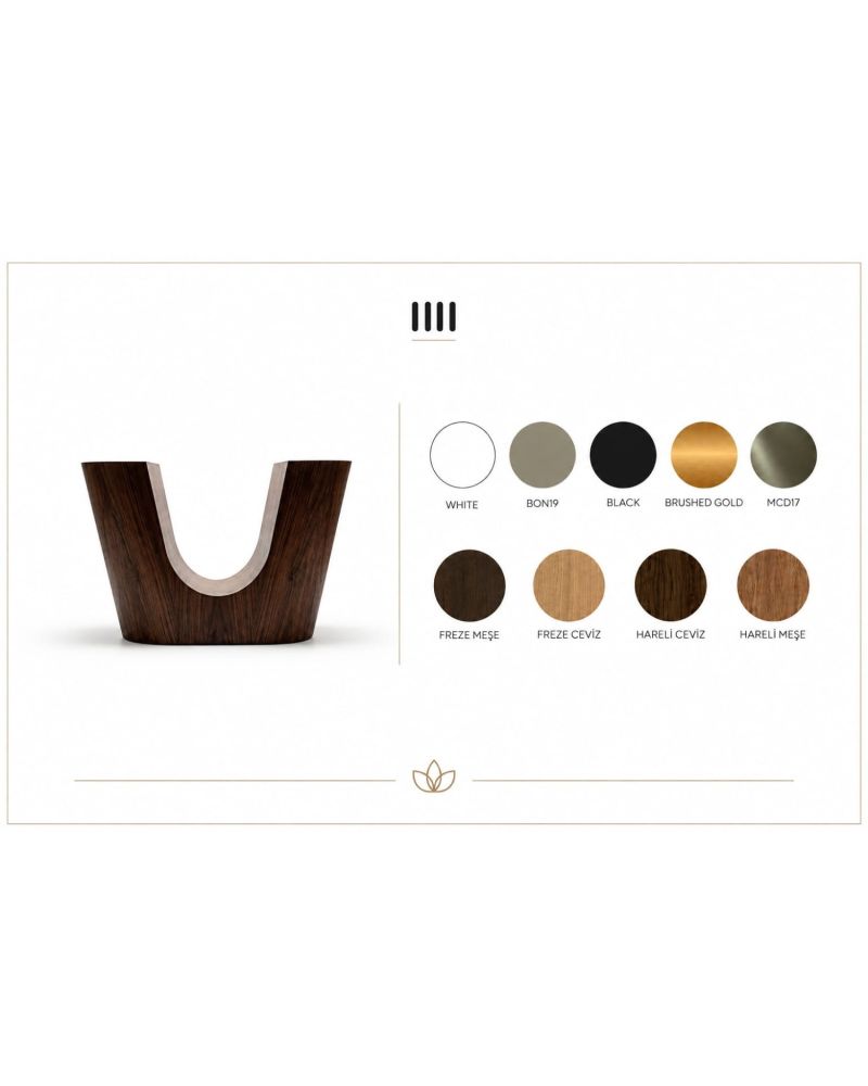 Vento 72 cm V Form Masa Ayağı