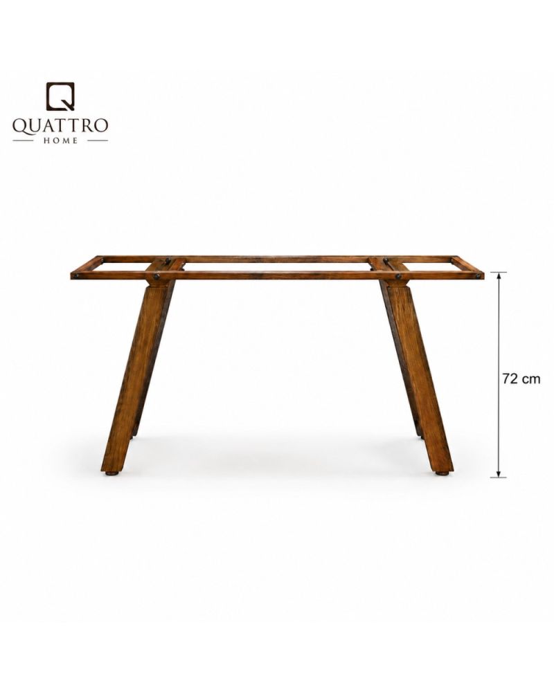 Ravello 72 cm Ahşap Dokulu Masa Ayağı