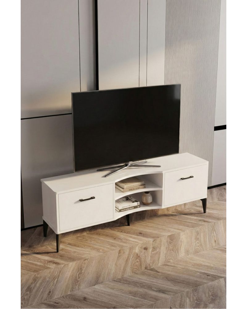 Suntalam TV Sehpası Beyaz 160x35 cm