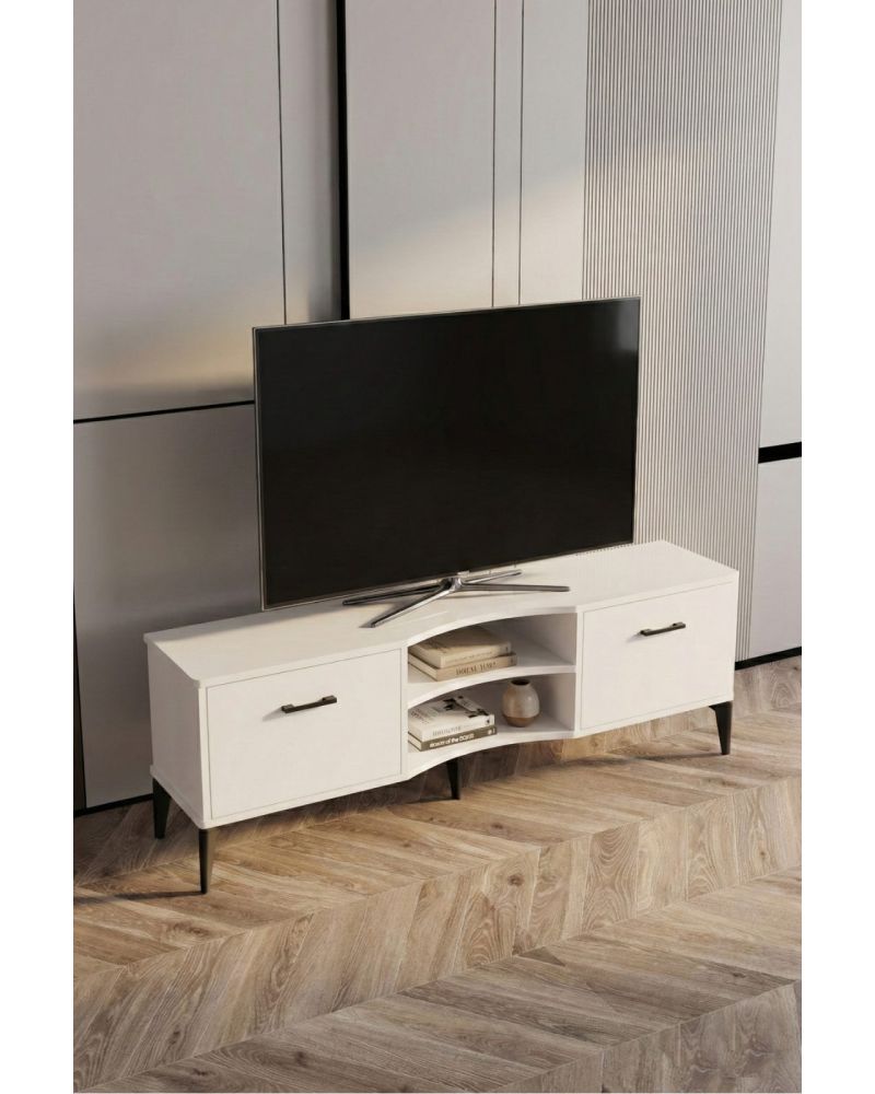 Suntalam TV Sehpası Beyaz 160x35 cm