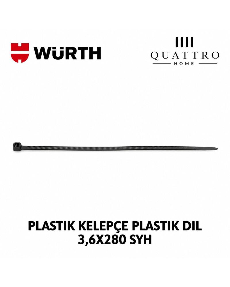 Plastik Kablo Bağı 3,6x280 mm SYH 500 Adet