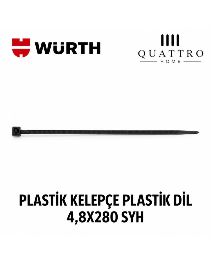 Plastik Kablo Bağı 4,8x280 mm 500 Adet