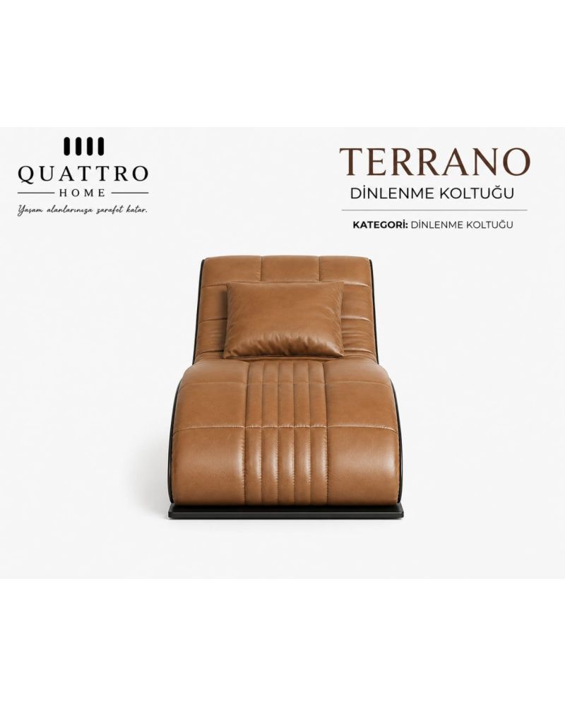 Terrano Dinlenme Koltuğu Şezlong – Ergonomik Modern Relax Koltuğu