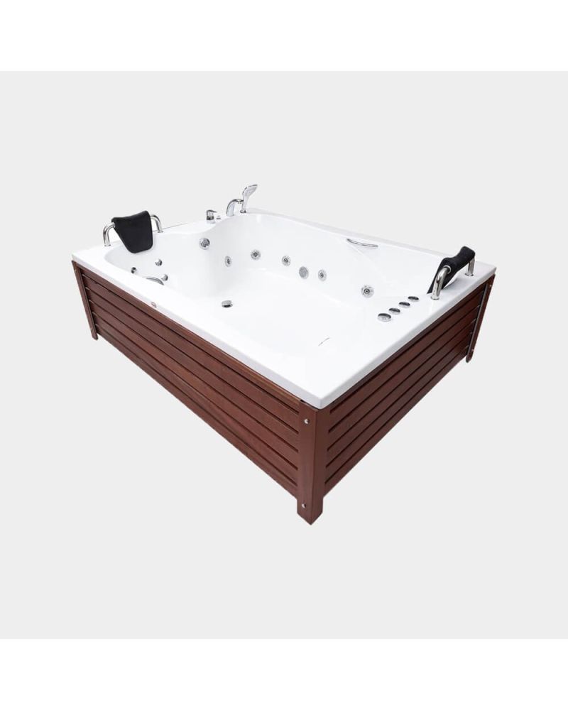 190 x 150 Çift Kişilik Ahşap Panelli Jakuzi - SİSTEM 1