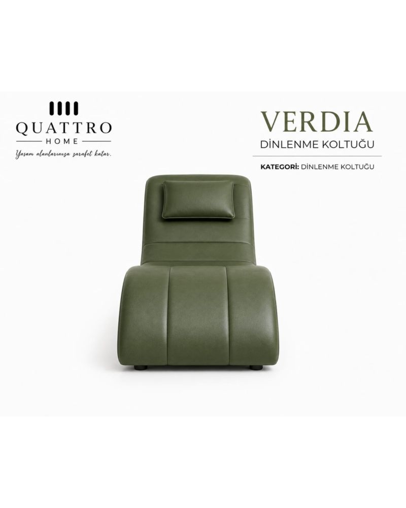 Verdia Ergonomik Dinlenme Koltuğu – Kavisli Modern Tasarım