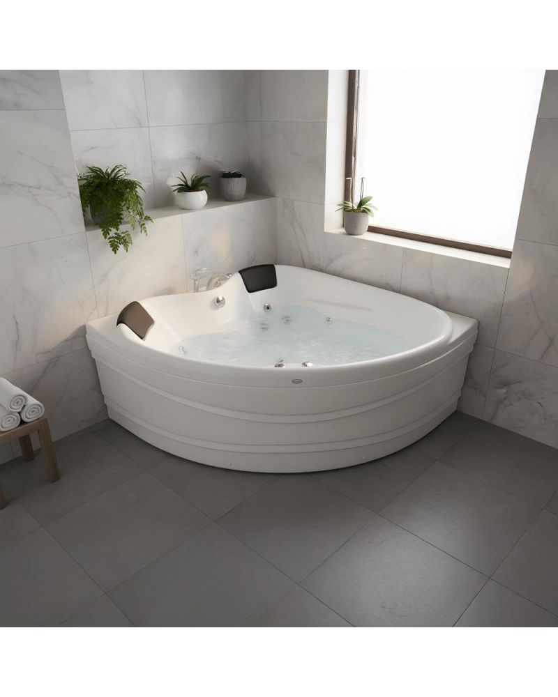 150 x 150 Çift Kişilik Oval Jakuzi - K4010 - SİSTEM 1