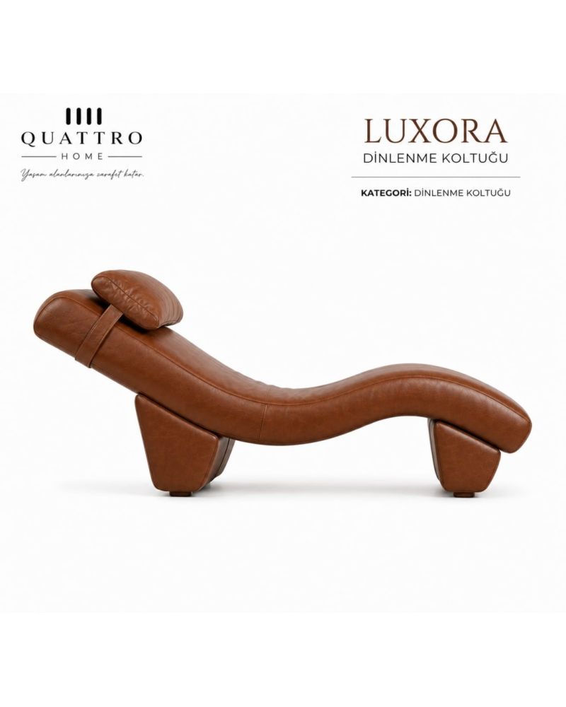 Luxora Ergonomik Dinlenme Koltuğu – Modern Şezlong Tasarım