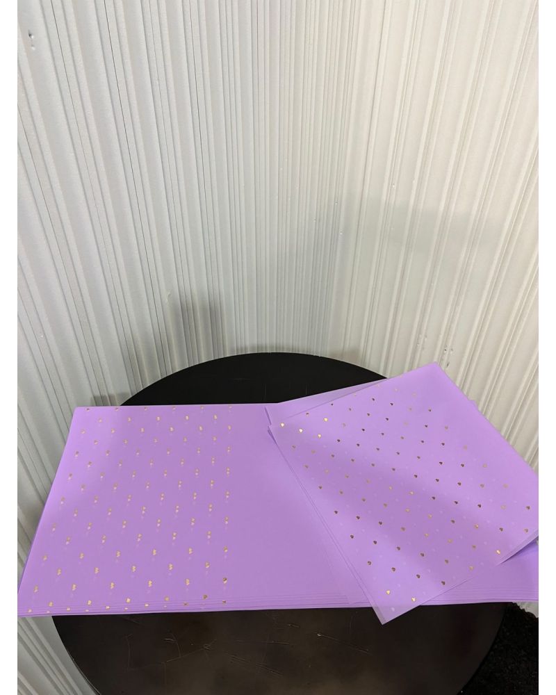 Kalpli Ambalaj Kağıdı - Açık Pembe