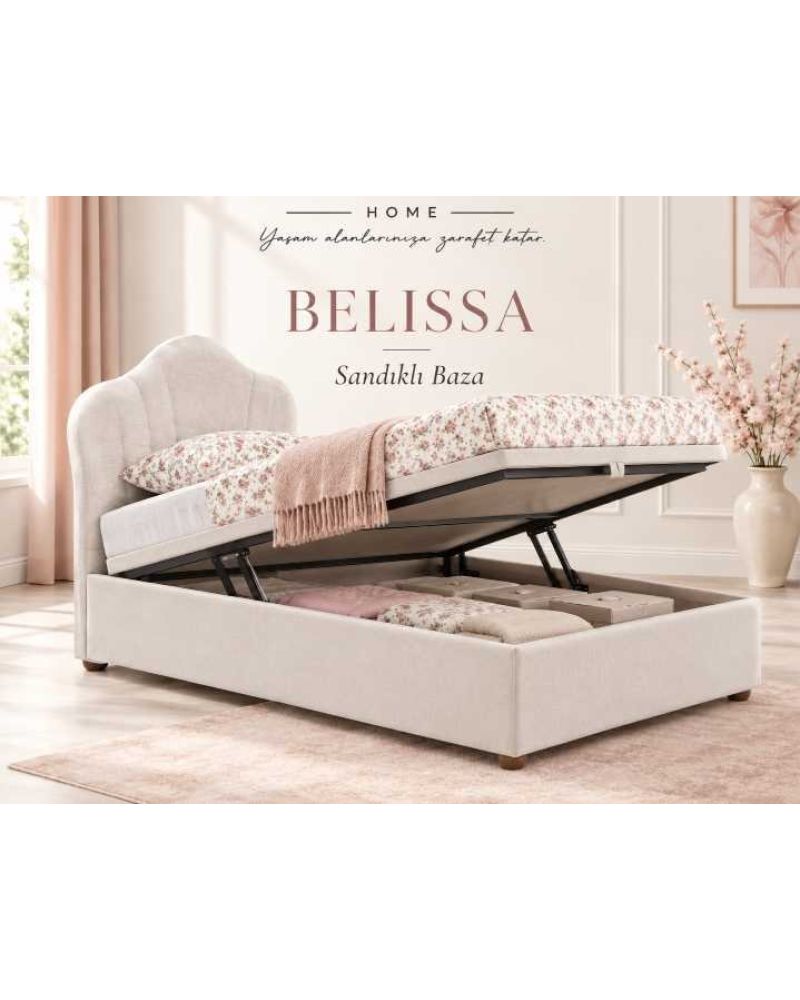 Belissa 100×200 baza başlık
