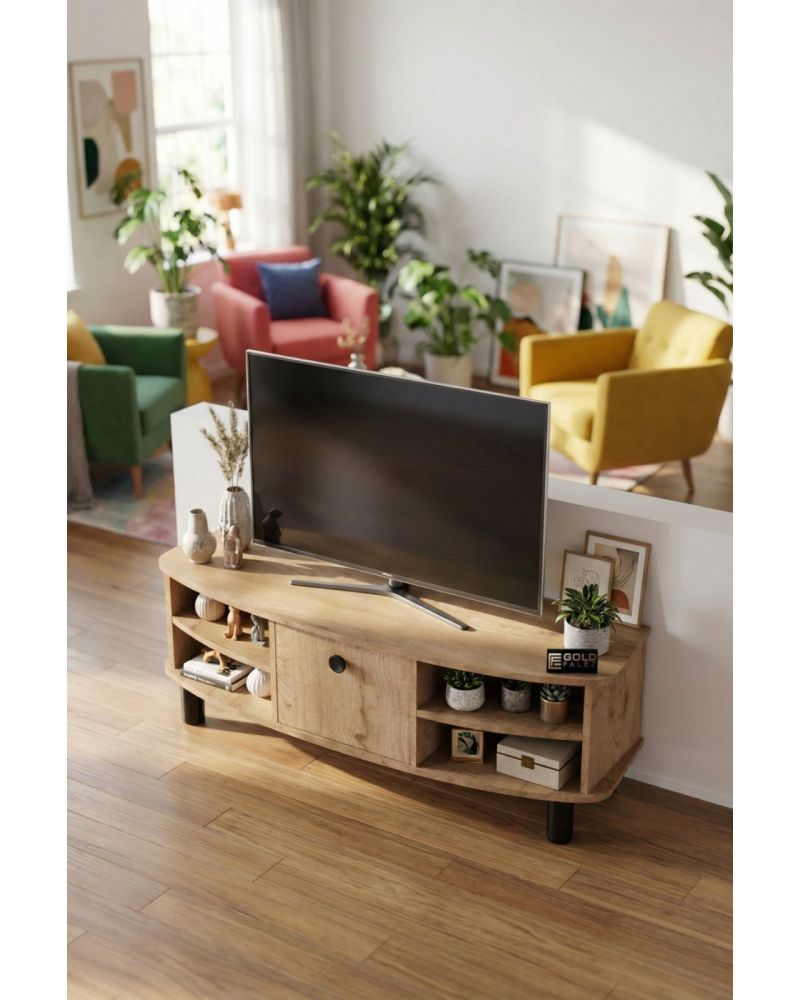 Goldfalez Vienna TV Sehpası Suntalam Bej 136x44 cm