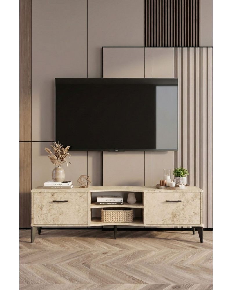 Goldfalez Vera TV Sehpası Suntalam Ekru 160x35