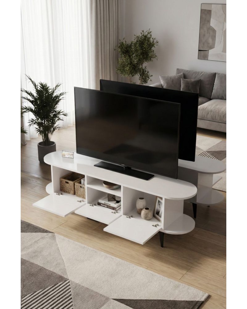 Goldfalez Mira TV Sehpası Suntalam Mavi 160x35