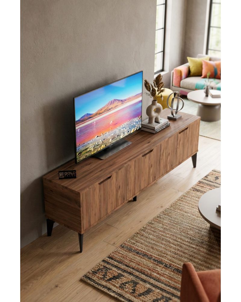 Goldfalez Royal TV Sehpası Suntalam Kahverengi 160x35