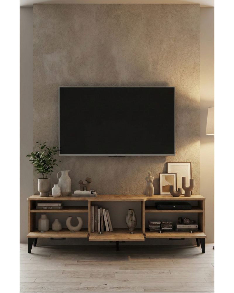 Goldfalez Mistral TV Sehpası Suntalam Bej 160x40 cm