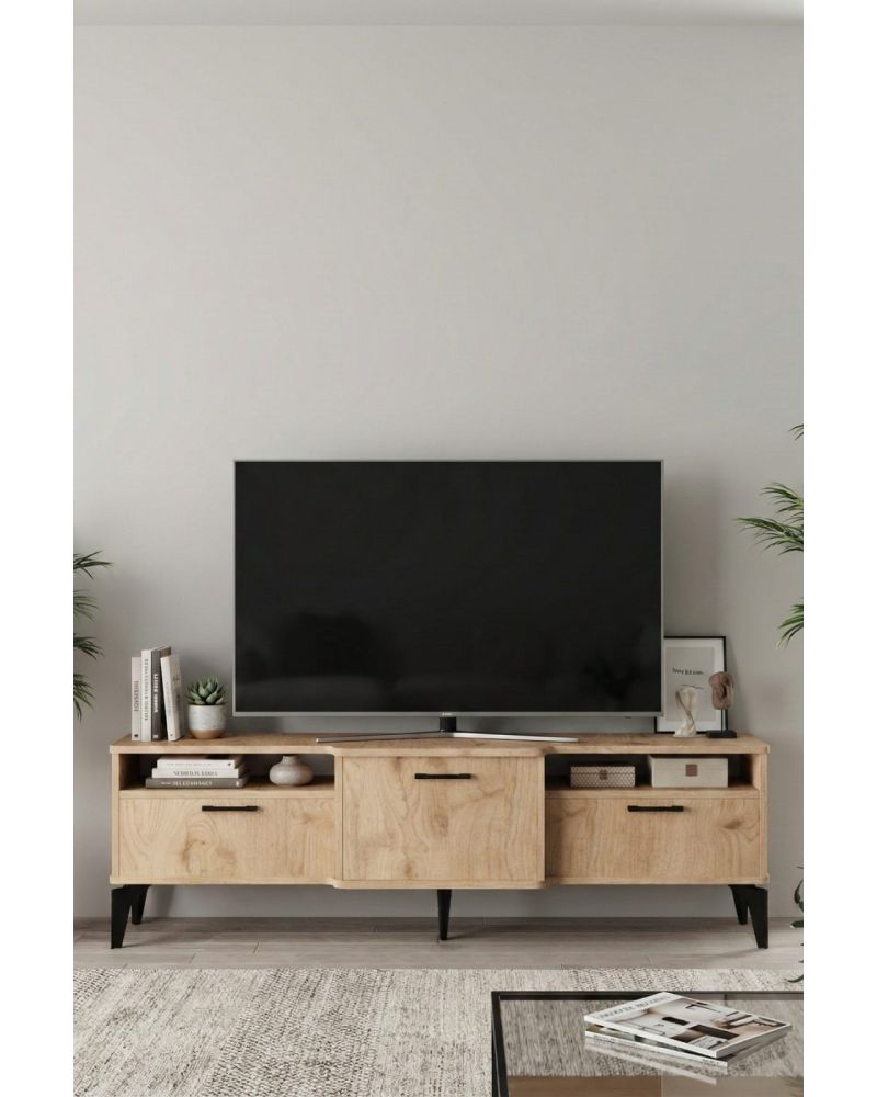 Goldfalez Mistral TV Sehpası Suntalam Bej 160x40 cm