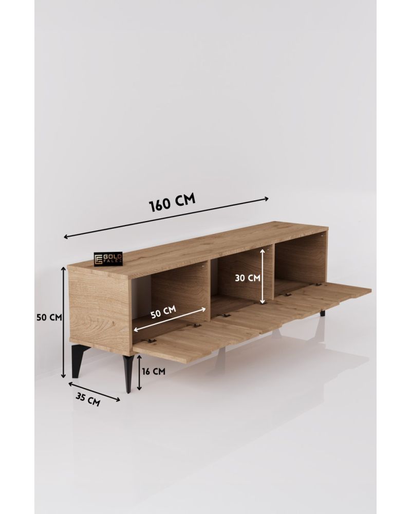 Goldfalez Royal TV Sehpası Suntalam Bej 160x35