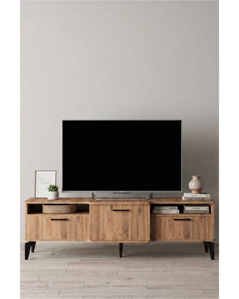 Goldfalez Mistral TV Sehpası Çok Renkli 160x40 cm
