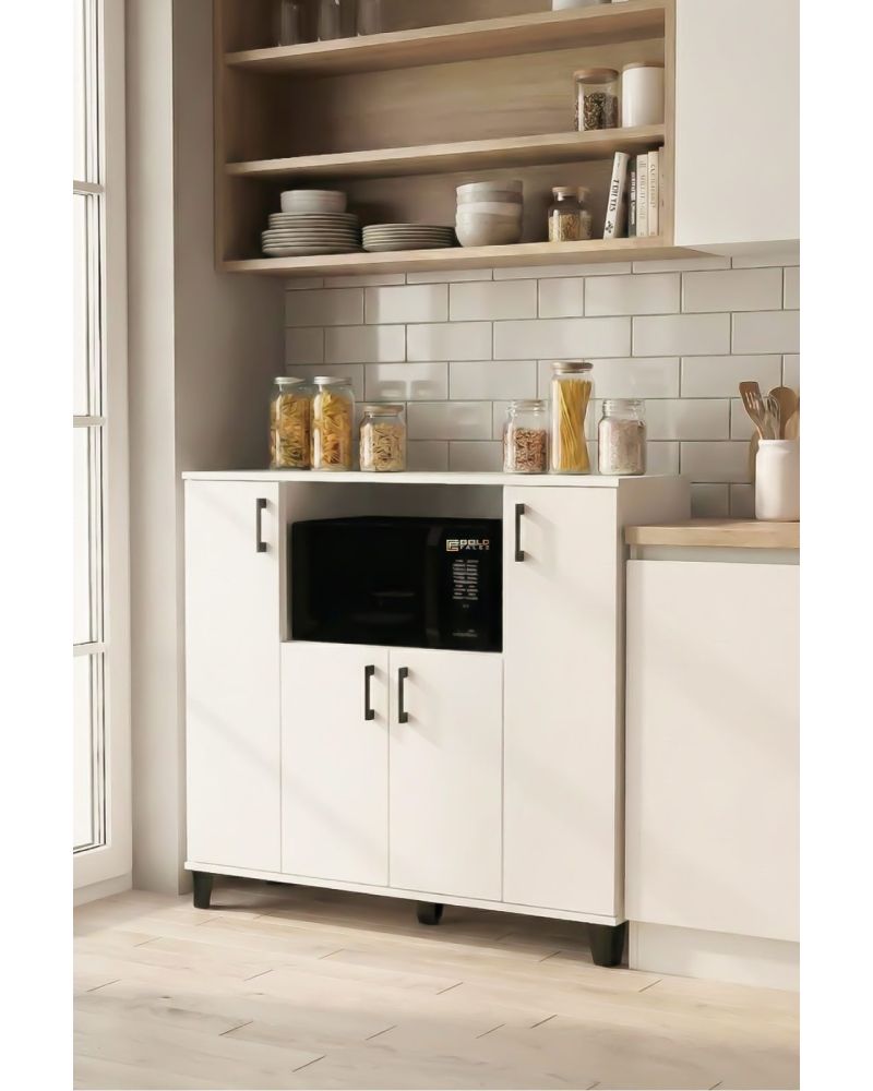 Goldfalez Mikrodalga Dolabı Beyaz 120 cm