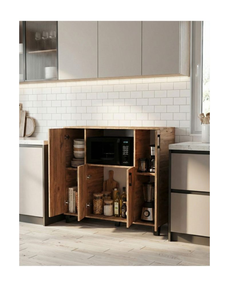 Goldfalez Mikrodalga Dolabı Atlantik Çam 120 cm
