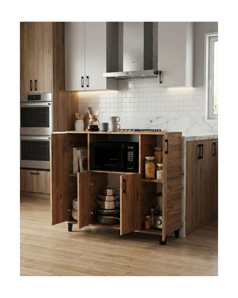 Goldfalez Mikrodalga Dolabı Atlantik Çam 120 cm