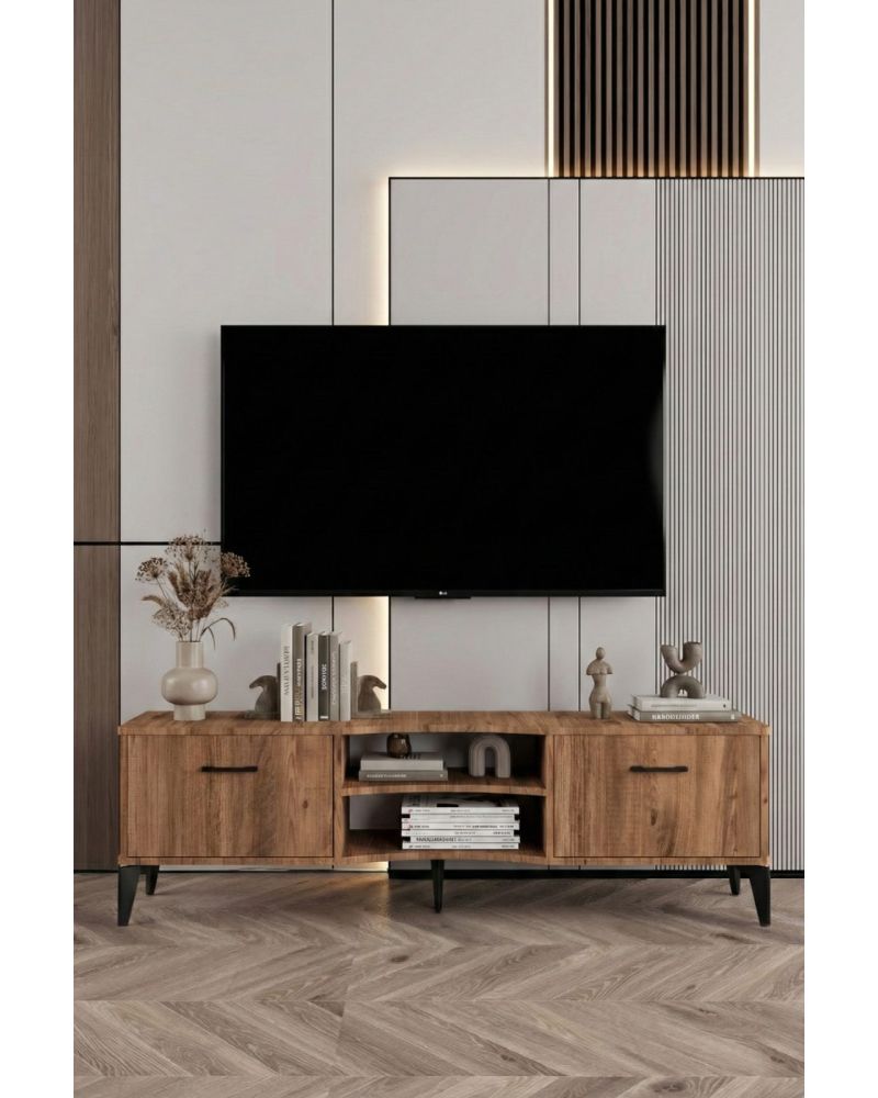 Goldfalez Vera TV Sehpası Suntalam Kahverengi 160x35 cm