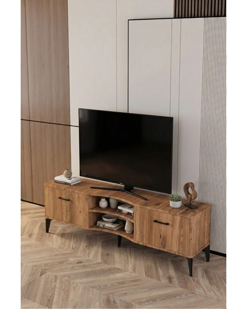 Goldfalez Vera TV Sehpası Suntalam Kahverengi 160x35 cm