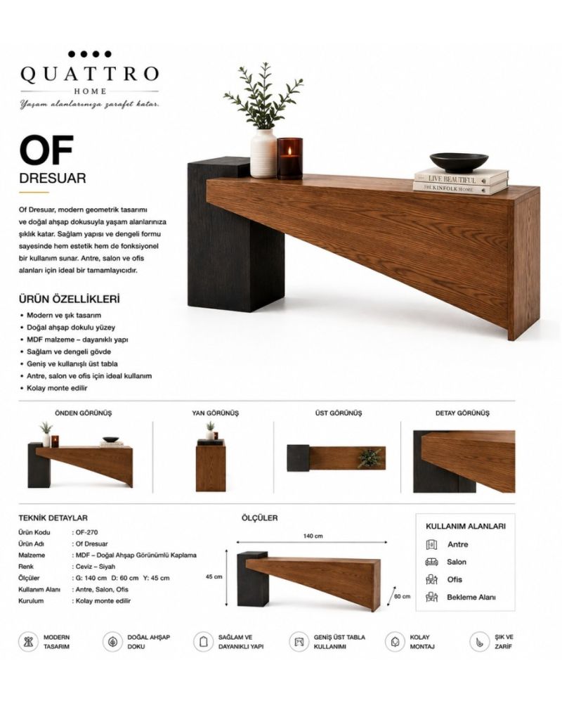 OF  Modern Geometrik Dresuar