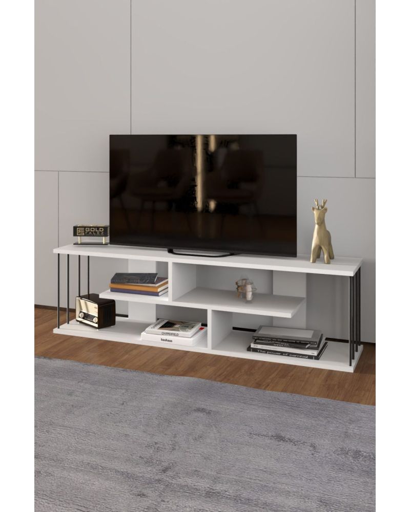 Goldfalez Gzd TV Ünitesi Beyaz 140 cm