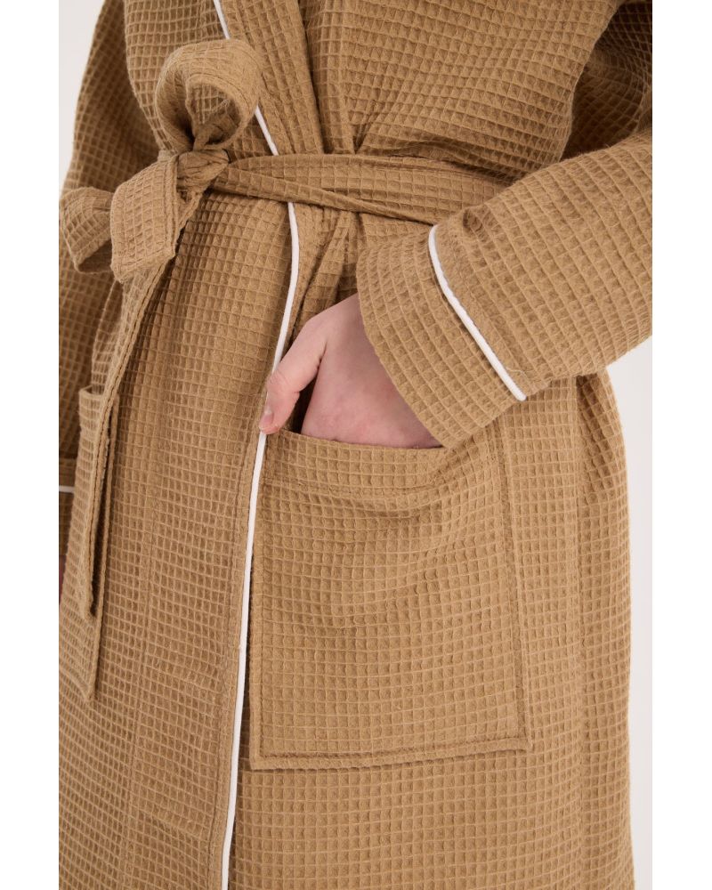 Unisex Soho Pike Bornoz - Kahverengi
