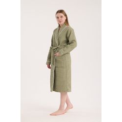 Unisex Soho Pike Bornoz - Yeşil