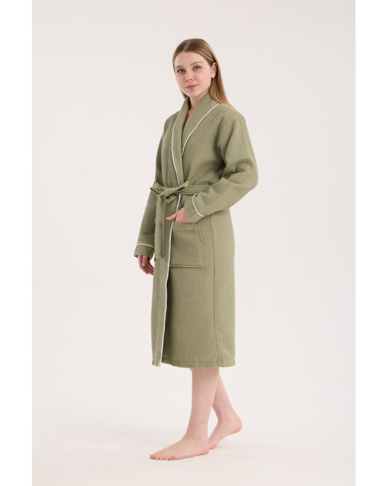 Unisex Soho Pike Bornoz - Yeşil
