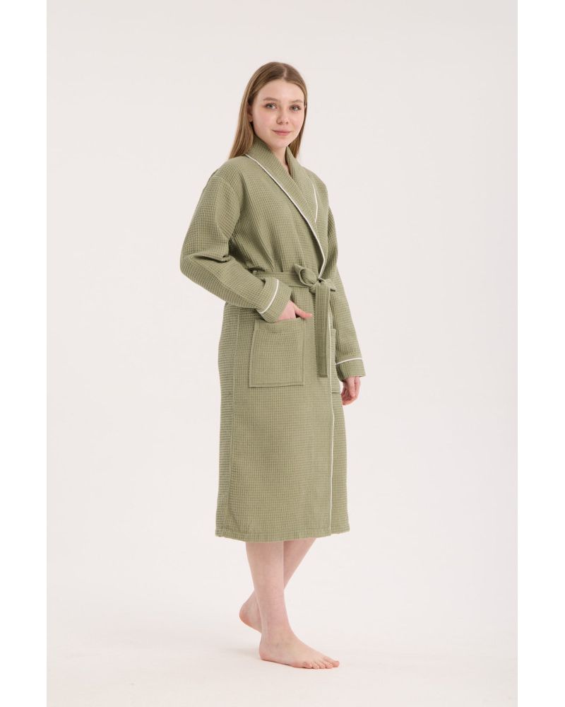 Unisex Soho Pike Bornoz - Yeşil