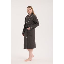 Unisex Soho Pike Bornoz - Antrasit
