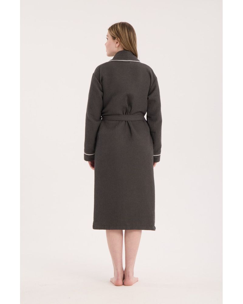 Unisex Soho Pike Bornoz - Antrasit