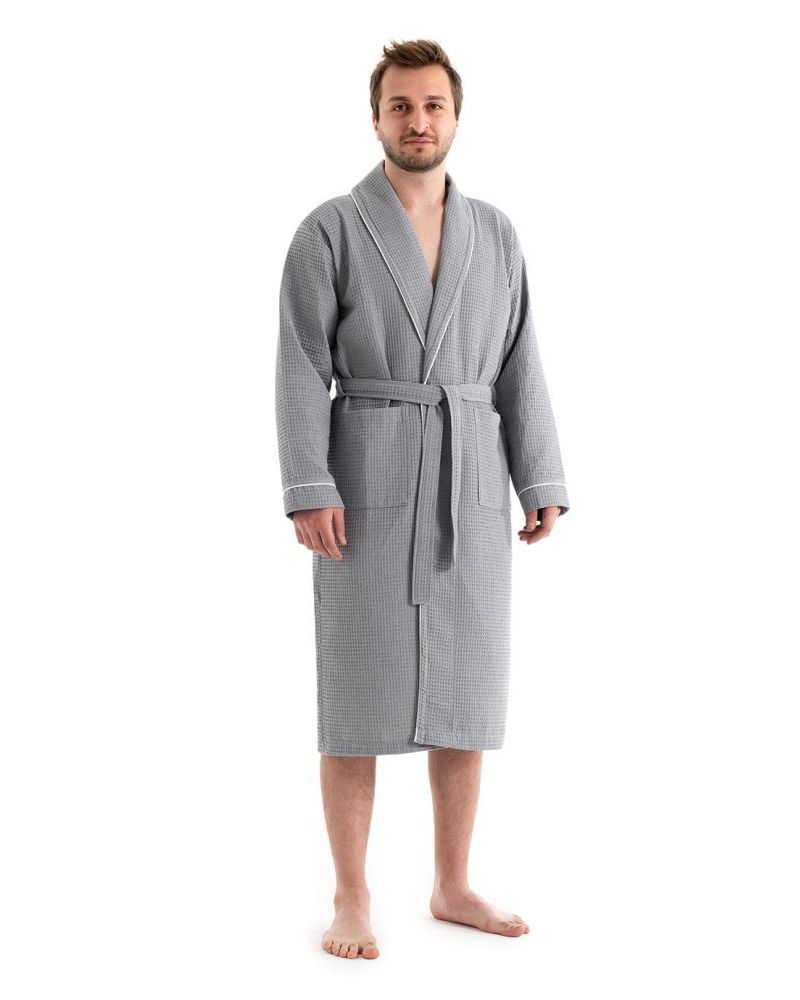 Unisex Soho Pike Bornoz - Gri