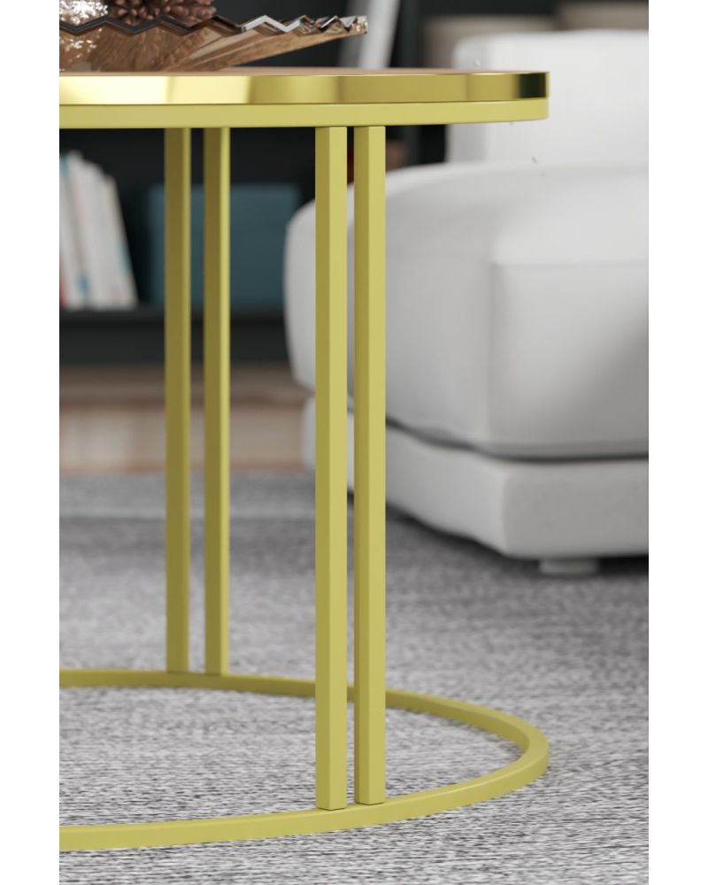 Goldfalez Special Orta Sehpa Ceviz Kahverengi 70 cm