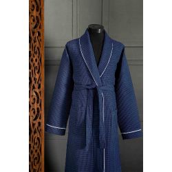 Unisex Soho Pike Bornoz - Lacivert
