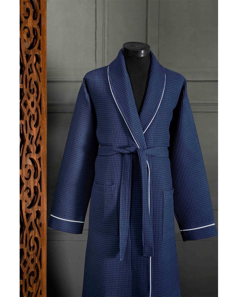 Unisex Soho Pike Bornoz - Lacivert
