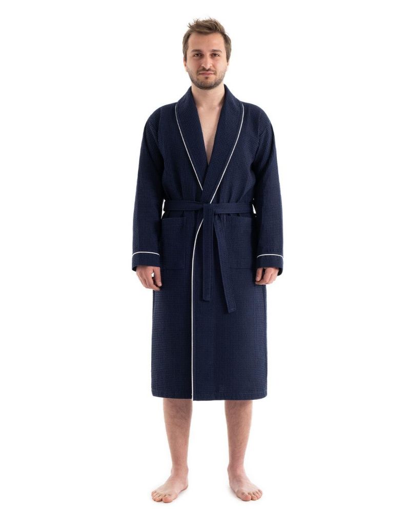 Unisex Soho Pike Bornoz - Lacivert