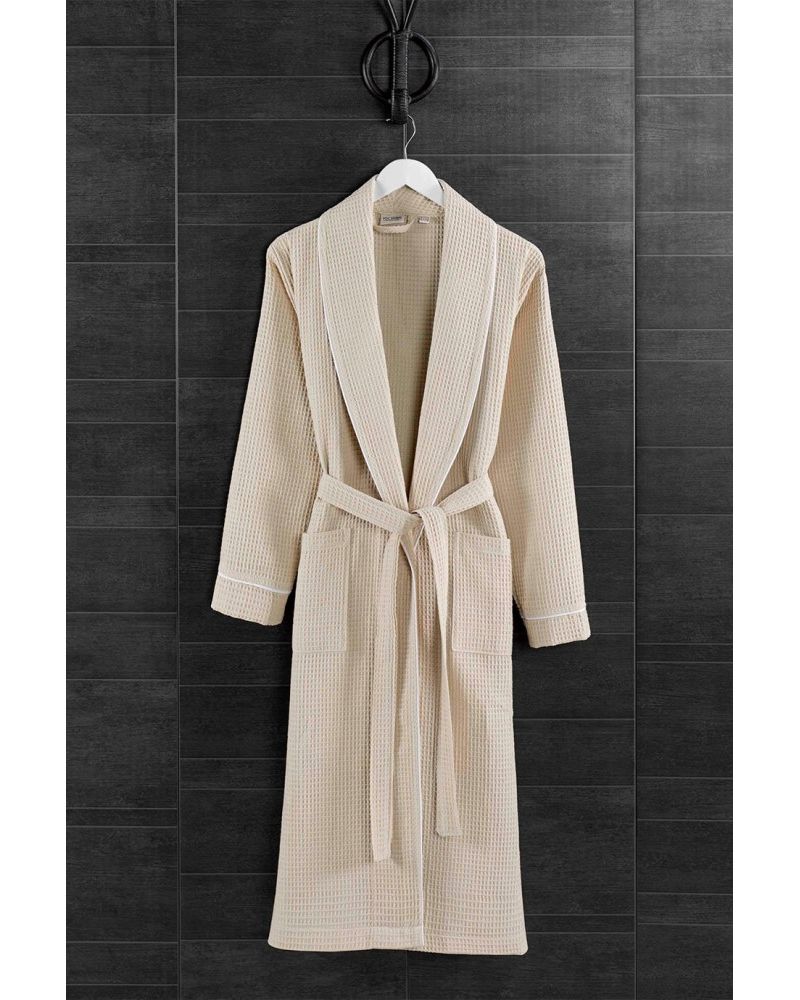 Unisex Soho Pike Bornoz - Bej