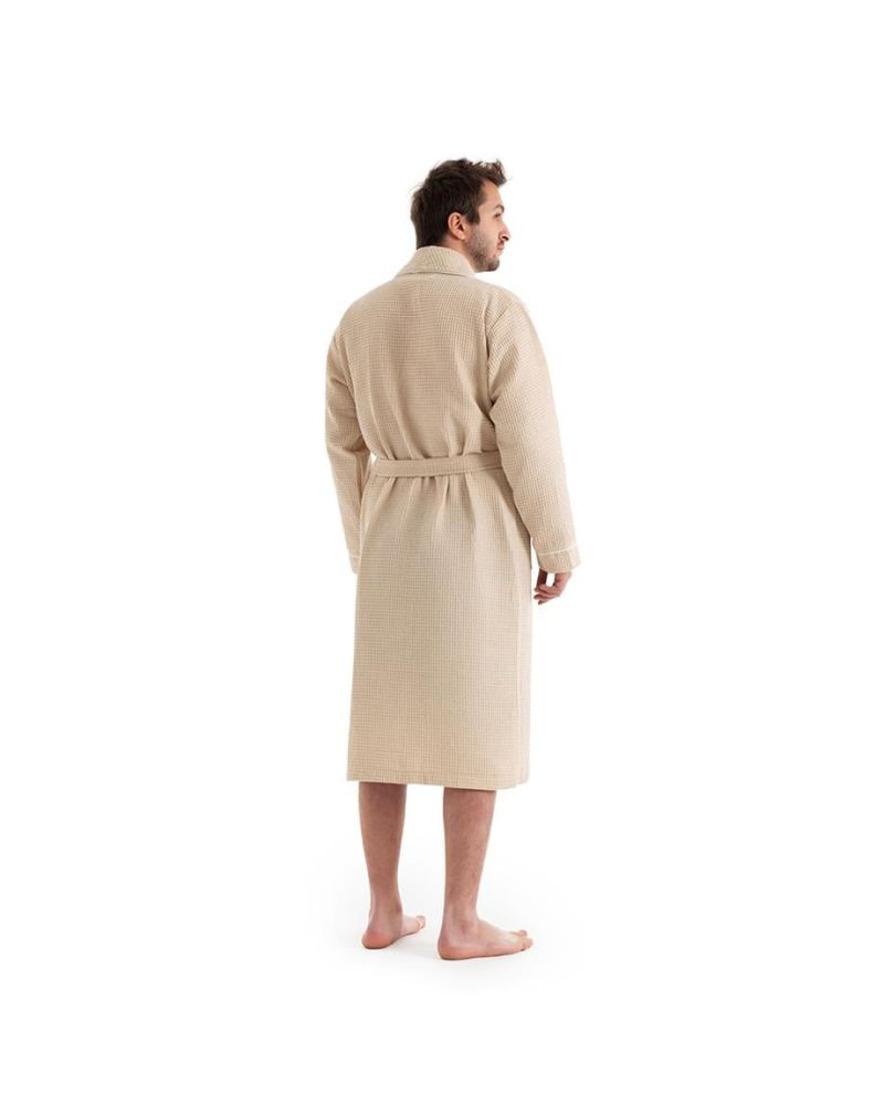 Unisex Soho Pike Bornoz - Bej