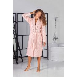 Unisex Soho Pike Bornoz - Pudra